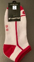 Lotto Sneaker Sokken - sport sokken - korten sokken - lotto sokken - dames sokken - dames lotto sokken - kleur roze,grijs,licht roze - 3 Paar - Maat: 39/42