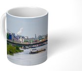 Mok - Rivier in de Duitse stad Mannheim - 350 ML - Beker