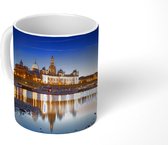 Mok - Panorama van de Duitse stad Dresden - 350 ML - Beker