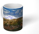 Mok - Panorama vanaf de buurt Ouro Preto bij Belo Horizonte in Brazilië - 350 ML - Beker