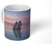 Mok - Zee - Hout - Wadden - 350 ML - Beker