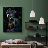 Artistic Lab Poster - Jungle Cockatoo - 50 X 40 Cm - Multicolor
