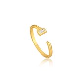 Ania Haie Under Lock & Key AH R032-01G Dames Ring One-size