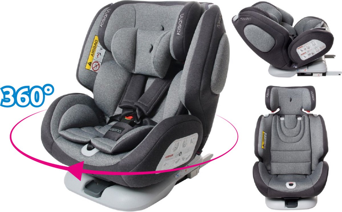 Osann One 360° Universe Grey Isofix Autostoel 0-36 kg 108-210-252