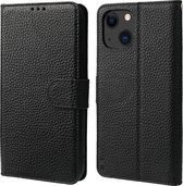 DrPhone IH2 – Telefoonhoesje – PU Leder – Antislip – Case – Geschikt Voor IPhone 13 Pro - Zwart