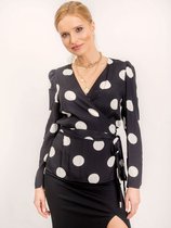 BSL Zwarte blouse van Sophie Made by BSL maat M