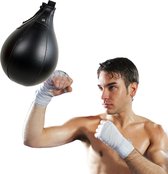 Supremium Boksbal | Boxbal Opblaasbaar | Gemakkelijk Te Installeren | Zwart