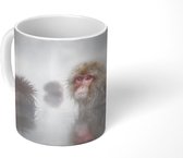 Mok - Sneeuwapen in de damp van een warmwaterbron - 350 ML - Beker