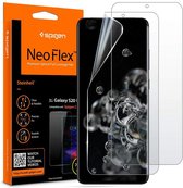 Samsung Galaxy S20 Ultra screenprotector - Spigen Neo Flex HD - 2 Pack