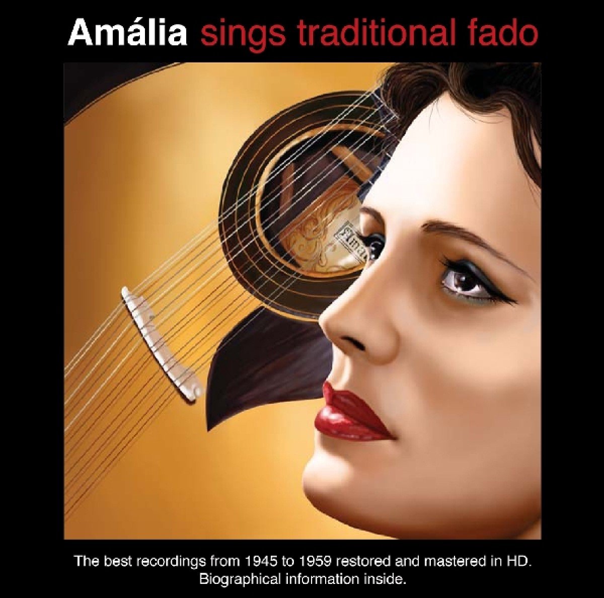 Amália Rodrigues - Sings Traditional Fado (CD) (Remastered)