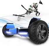 Microgo Hoverboard 8.5 Inch | 700W Motor | Bluetooth Speaker | Blauw + Kart Camouflage