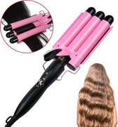 TBG™ 3 Vaten Haar Krultang - Automatische Perm Spalk - Keramische - Krultang - Professionele - Haar Waver - Styling Tools - Haar Styler Wand - 32mm