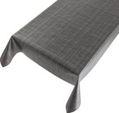 Tafelzeil Tweed antraciet 2Lif - 140 x 140 cm