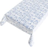 Tafelzeil Delfts Blauw - 140 x 220 cm