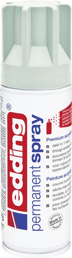 kolonie voorspelling commentaar edding Permanent Spray - Spuitbus verf - Kleur: zacht mint, mat | bol.com