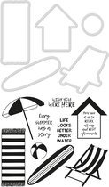 Kaisercraft decorative die & stamp summer
