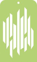 Hobbysjabloon - Kaisercraft designer template mini broken lines