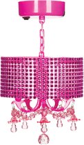 LockerLookz jewel lamp pink