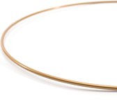 Vaessen Creative Metalen ringen set - goud - 25cmx3mm