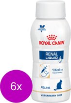 Royal Canin Veterinary Diet Renal Liquid Cat - Kattenvoer - 6 x 3x200 ml