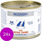 Royal Canin Veterinary Diet Recovery Wet - Honden- en Kattenvoer - 24 x 195 g