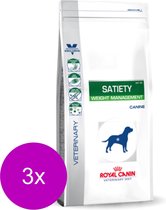 Royal Canin Veterinary Diet Satiety Weight Management - Hondenvoer - 3 x 6 kg