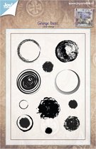 Joy!Crafts • clear stempel cirkels grunge