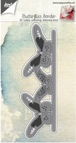 Joy!Crafts Stencil - Stans-embos-debosmal 3D Vlinder rand