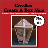 Crealies Create A Box mini snijmal - nr.01 Lantaarn