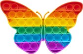 Fidget toys | Pop-it | Regenboog vlinder | pop it fidget | rainbow