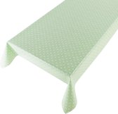 Tafelzeil New Dot Groen - 140 x 220 cm