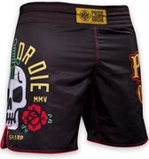 Pride or Die Fight Shorts Stay Sharp Vechtsportbroek XXXL = Jeans Maat 40