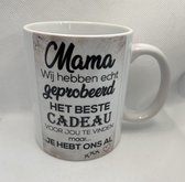 Mok mama/Mok moeder/Tekst mok/Cadeau mama/Cadeau moeder