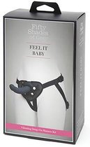 Feel it Baby Strap On Dildo Set - Navy - Strap On Dildos