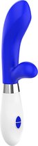 Achilles - Ultra Soft Silicone - 10 Speeds - Royal Blue - Silicone Vibrators