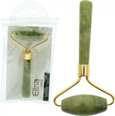 Gezichtsmassage roller vervaardigd uit groene Jade steen - Jadeïet