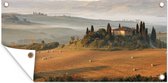 Schuttingposter Toscane - Landschap - Italië - 200x100 cm - Tuindoek