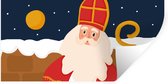 Muurstickers - Sticker Folie - Sinterklaas - Decoratie - Sint - Kinderen - Jongens - Meisjes - Kids - 120x60 cm - Plakfolie - Muurstickers Kinderkamer - Zelfklevend Behang