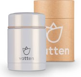 Vatten® Premium RVS Food Jar - Wit- 400ml - Lunchbox - Voedselcontainer