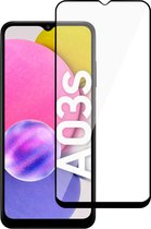 Samsung A03s Screenprotector - Gehard Glas Full Screen Protector