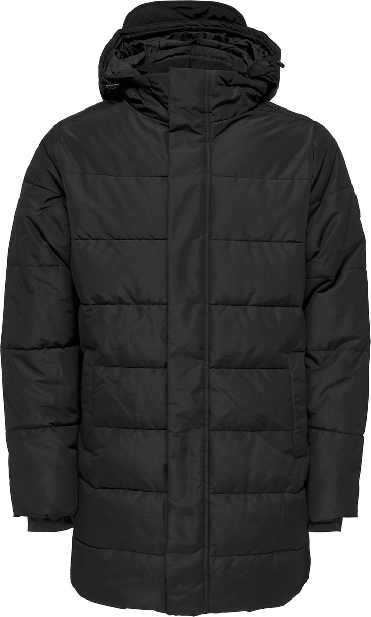 ONLY&SONS ONSCARL LONG QUILTED COAT OTW Heren Jas - Maat M