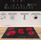 Bol.com Jago- Inbouw keramische kookplaat 5 zones met touch control aanbieding