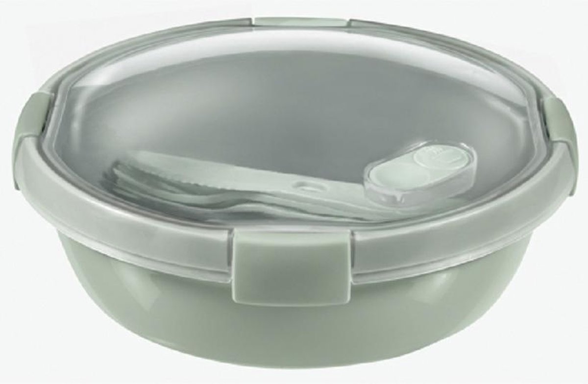 Curver Smart-To-Go-Eco - Lunchbox - 1L + Bestek - (Set van 2) en Yourkitchen E-kookboek