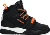 Vingino Raoul Mid sneakers zwart - Maat 35