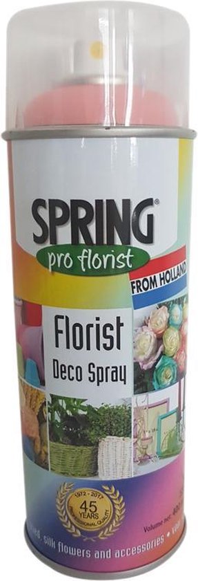 Spring Pro Florist - Deco Spray - Holiday Red 0.36 - 400ml | bol