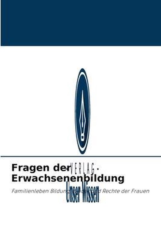 Fragen der Erwachsenenbildung - cover