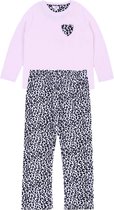 Roze pyjama met luipaardprint MAAT L