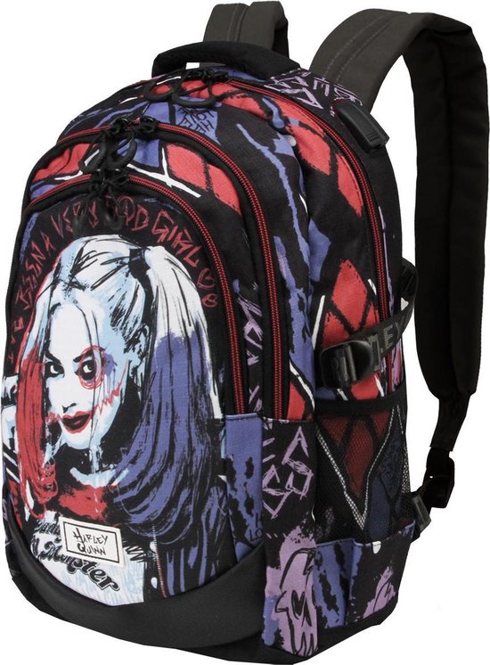 DC - Harley Quinn Crazy - Sac à dos - Multi - Hauteur 44cm | bol.com