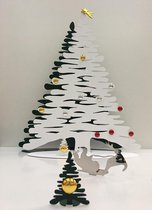 Alessi-Bark-Kerstboom-Wit Metaal-70cm-met 12 magneten
