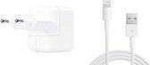 PowerPlug iPad Oplader - Snellader USB Power Adapter Stekker Oplaadblok Oplader Oplaadblokje Oplaadkabel Snoer Kabel Laadkabel